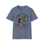 Putting is Temporary Vintage Disc Golf T-Shirt