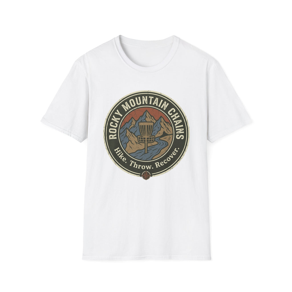 Rocky Mountain Chains Vintage Disc Golf T-Shirt