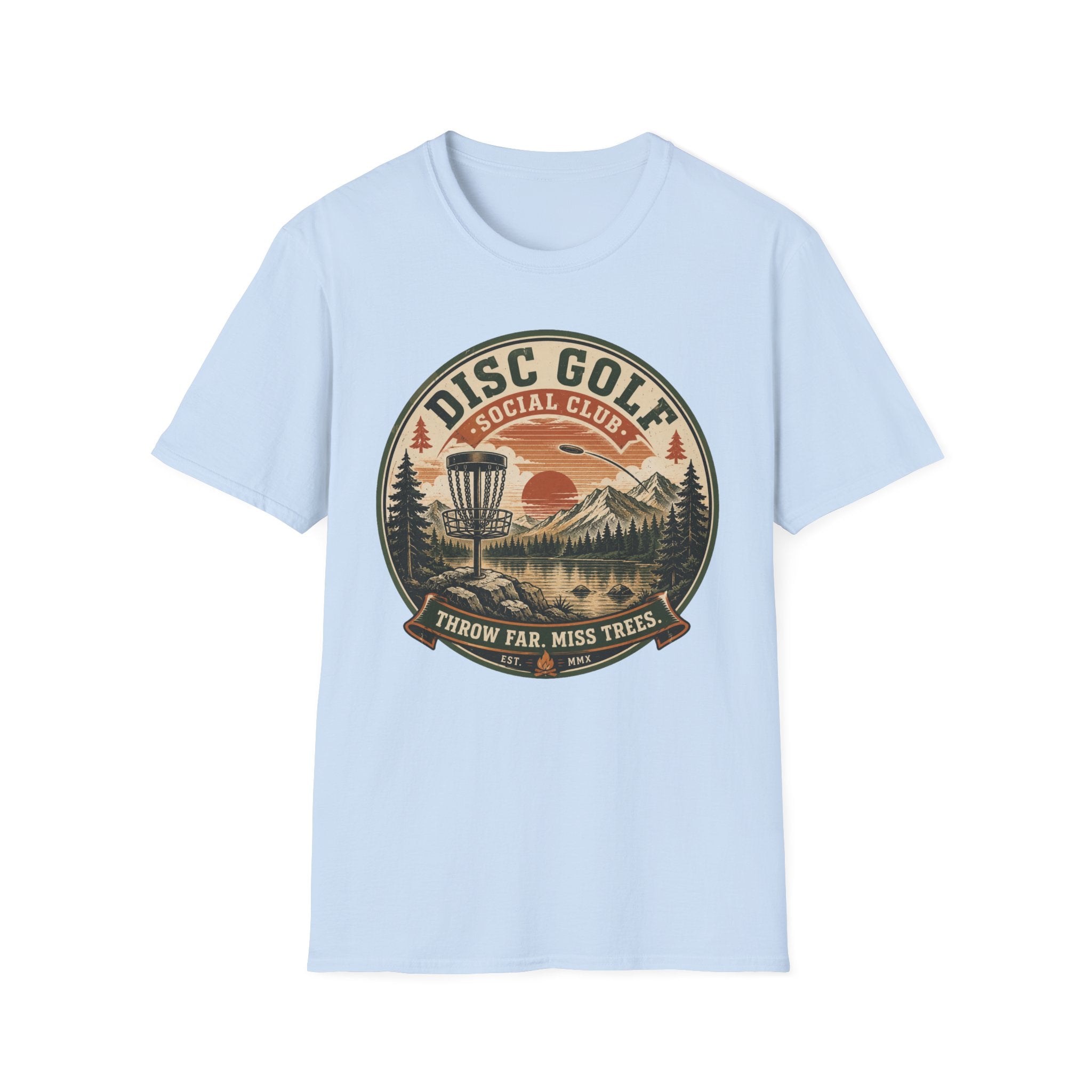 Disc Golf Social Club Vintage Disc Golf T-Shirt