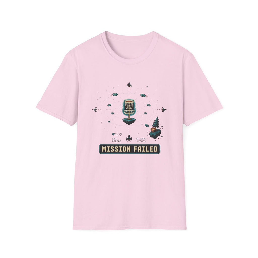 Mission Failed Vintage Disc Golf T-Shirt