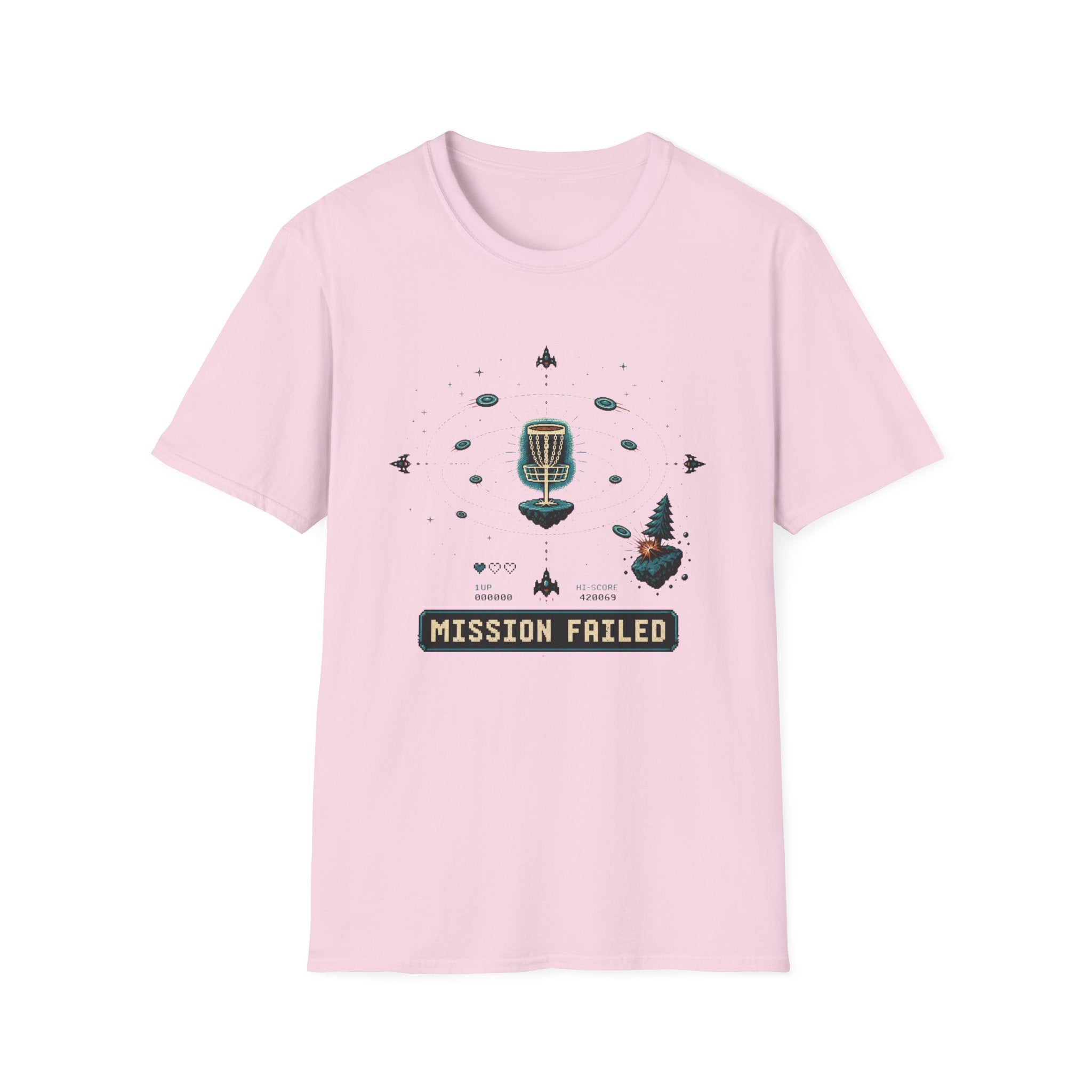Mission Failed Vintage Disc Golf T-Shirt