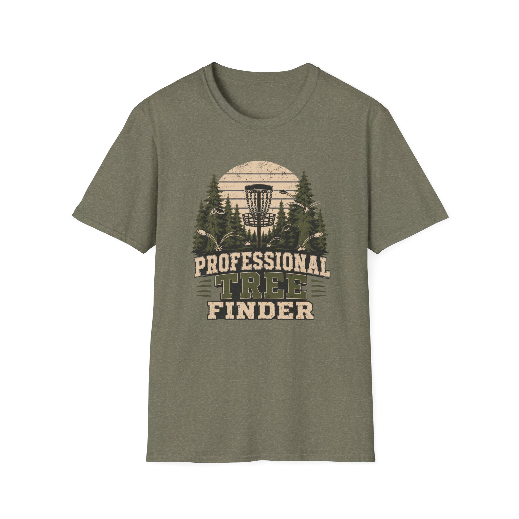 Pro Tree Finder Vintage Disc Golf T-Shirt
