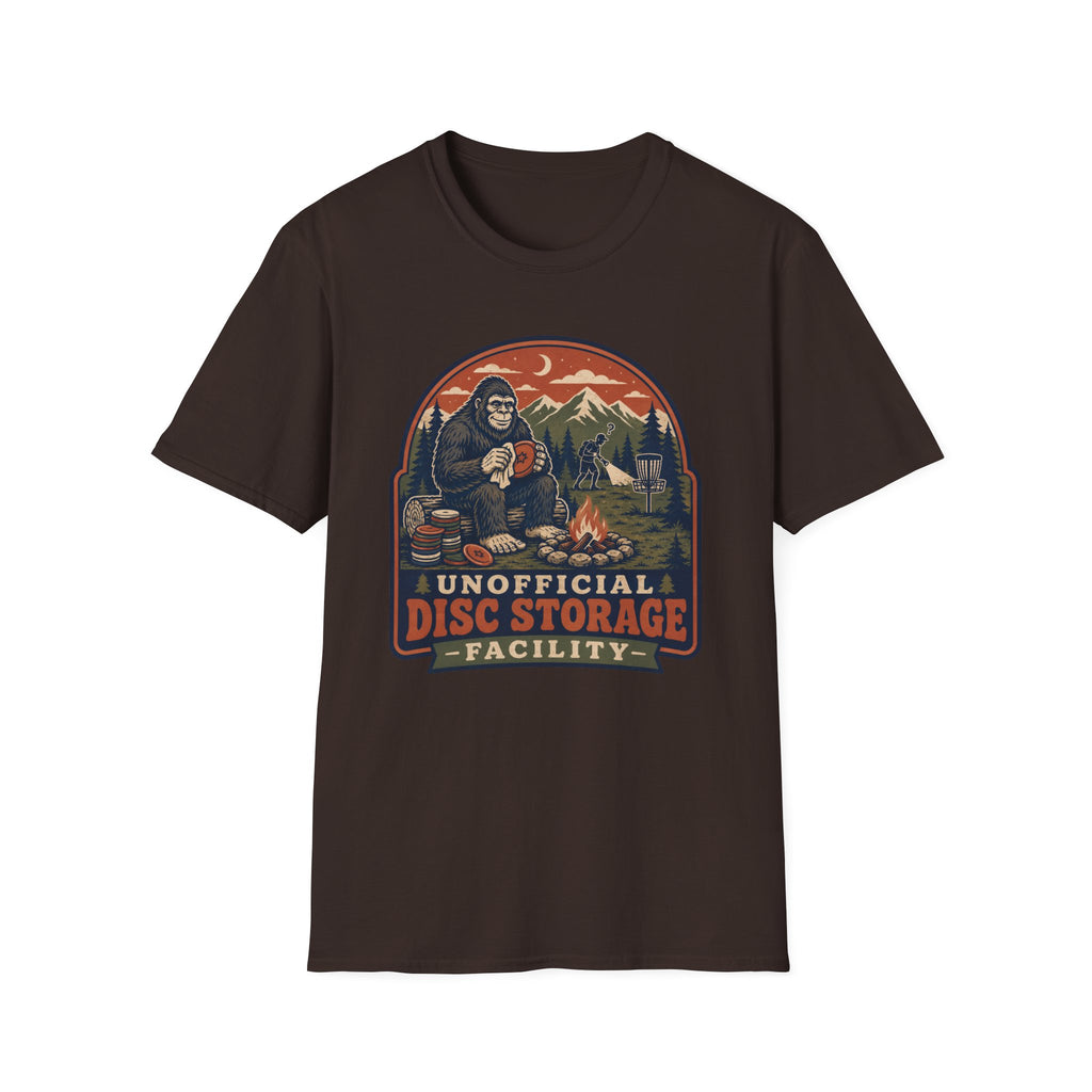 Unofficial Disc Storage Vintage Disc Golf T-Shirt