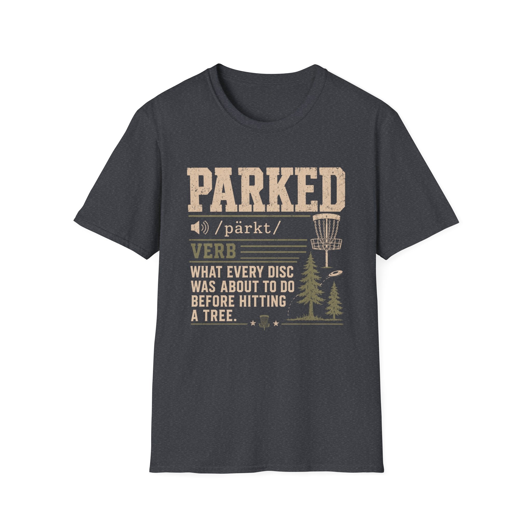 Parked Vintage Disc Golf T-Shirt
