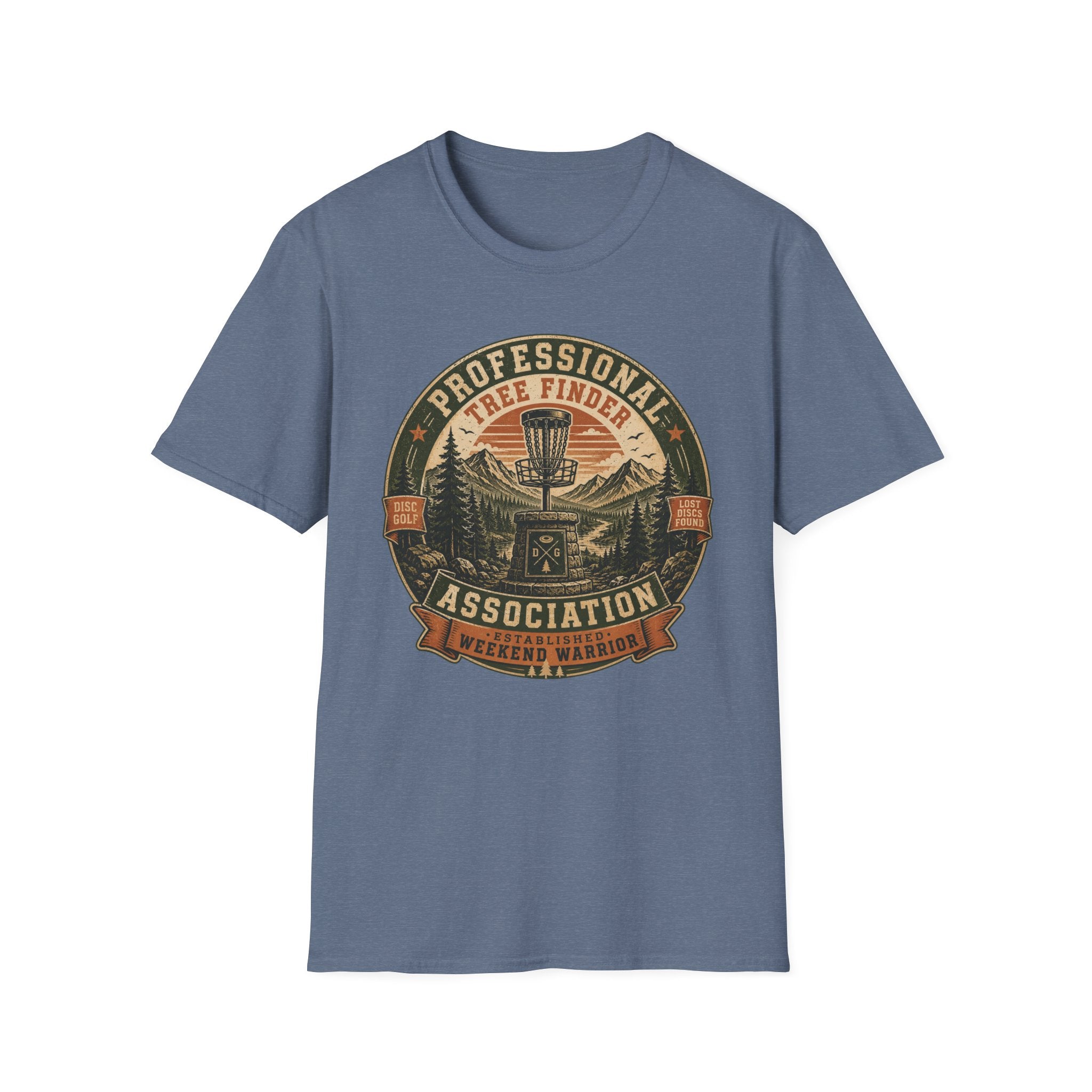 Professional Tree Finder Vintage Disc Golf T-Shirt