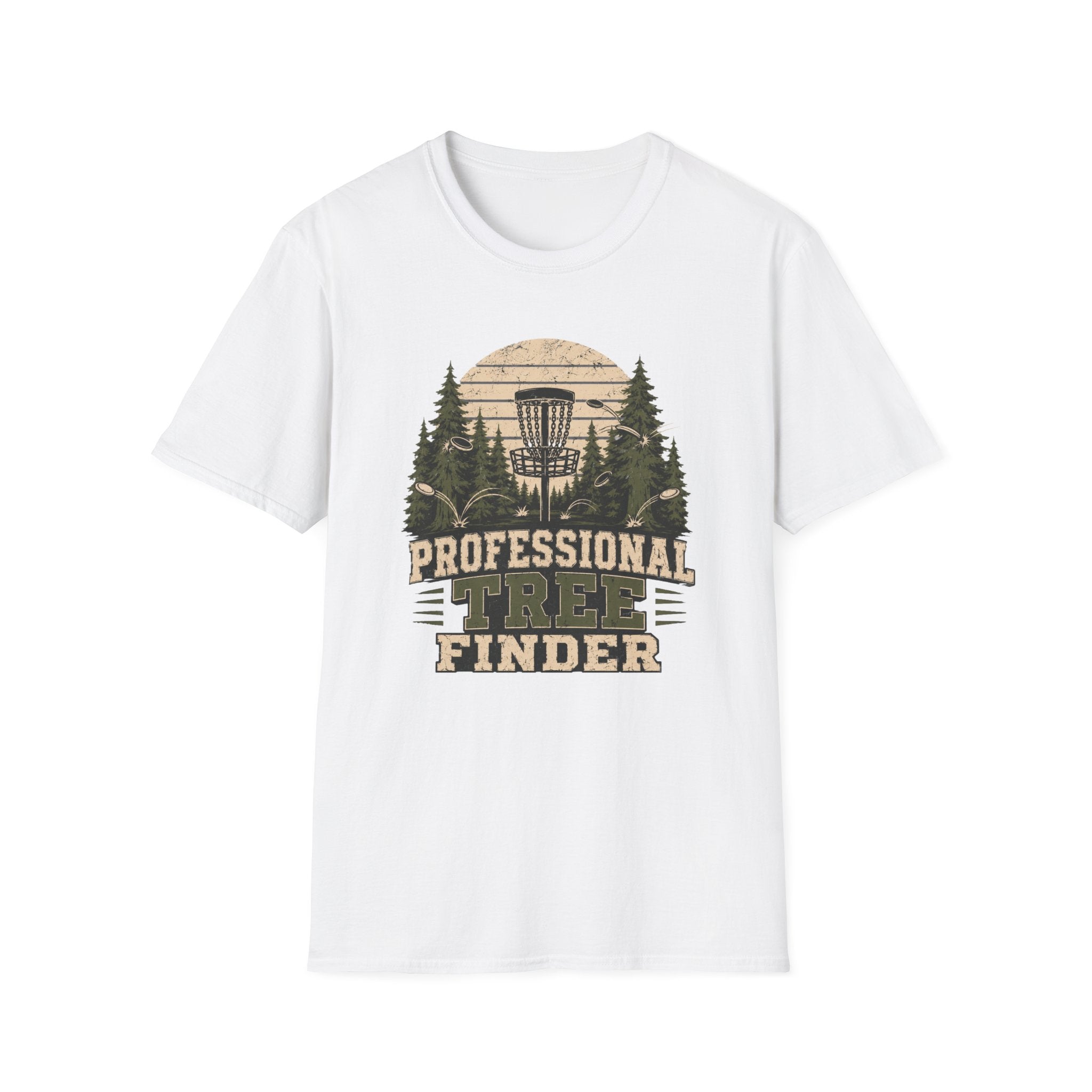 Pro Tree Finder Vintage Disc Golf T-Shirt