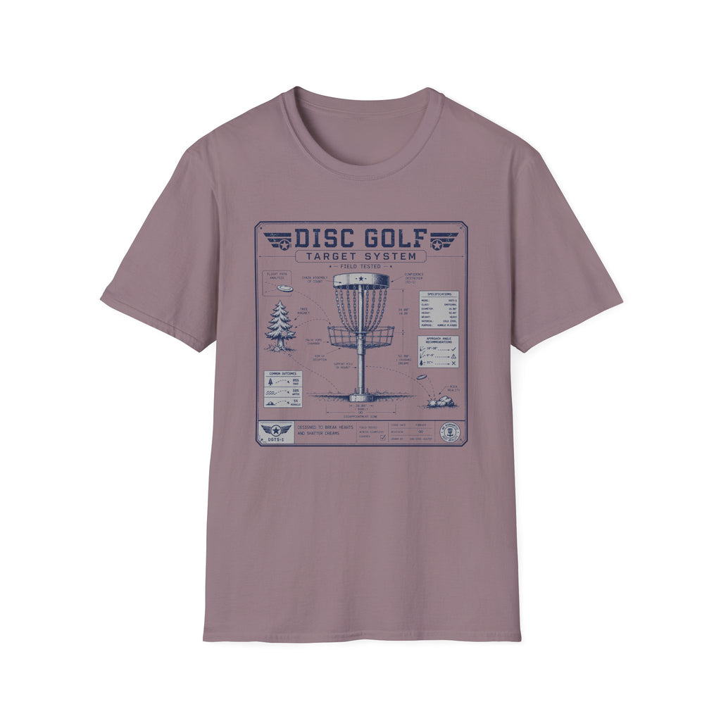 Disc Golf Target System Vintage Disc Golf T-Shirt