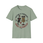 Putting is Temporary Vintage Disc Golf T-Shirt