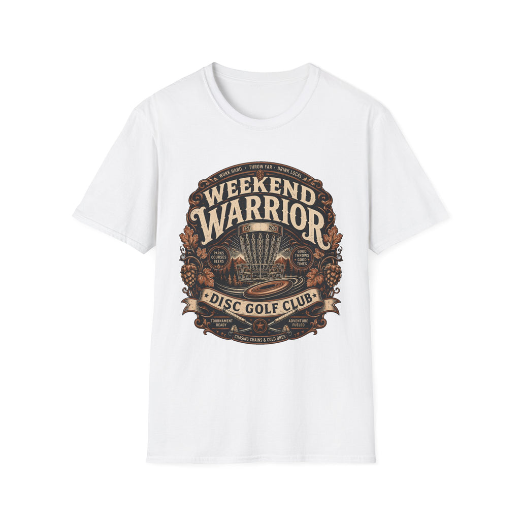 Weekend Warrior Vintage Disc Golf T-Shirt