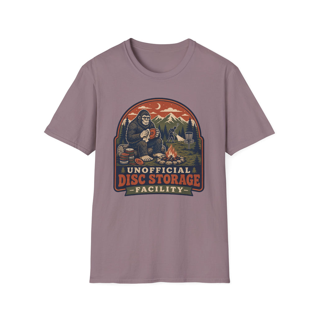 Unofficial Disc Storage Vintage Disc Golf T-Shirt