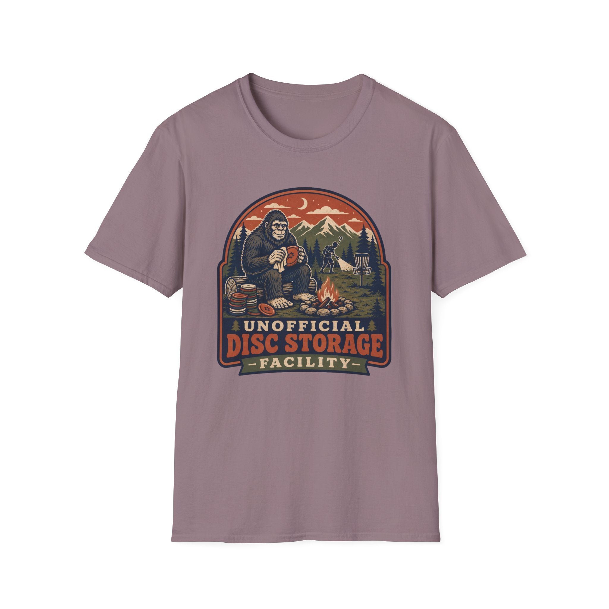 Unofficial Disc Storage Vintage Disc Golf T-Shirt