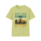 Best Dad By Par Vintage Disc Golf T-Shirt