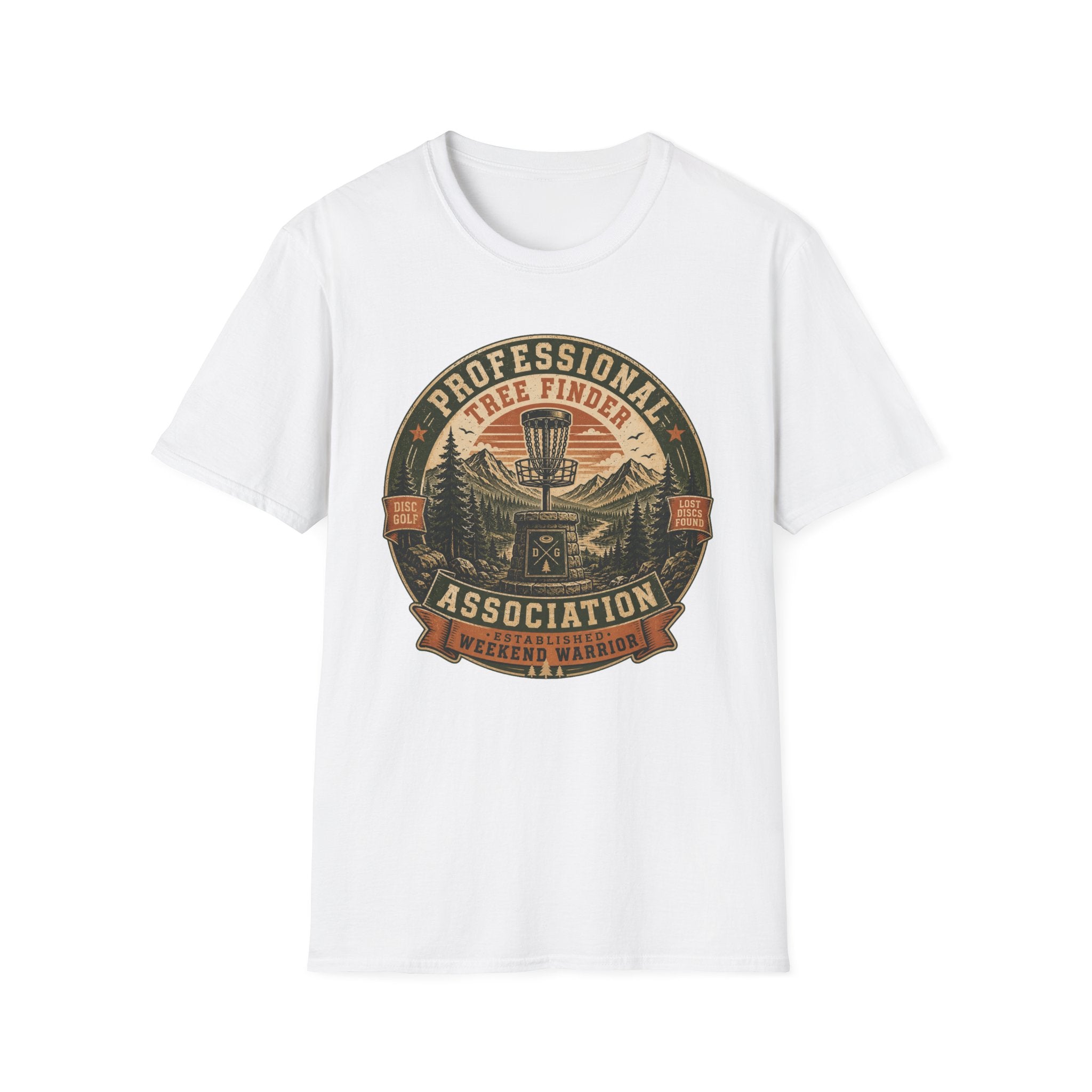 Professional Tree Finder Vintage Disc Golf T-Shirt