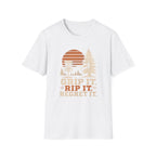 Grip It Rip It Regret It Vintage Disc Golf T-Shirt