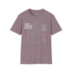 Flight Geometry Analysis Vintage Disc Golf T-Shirt