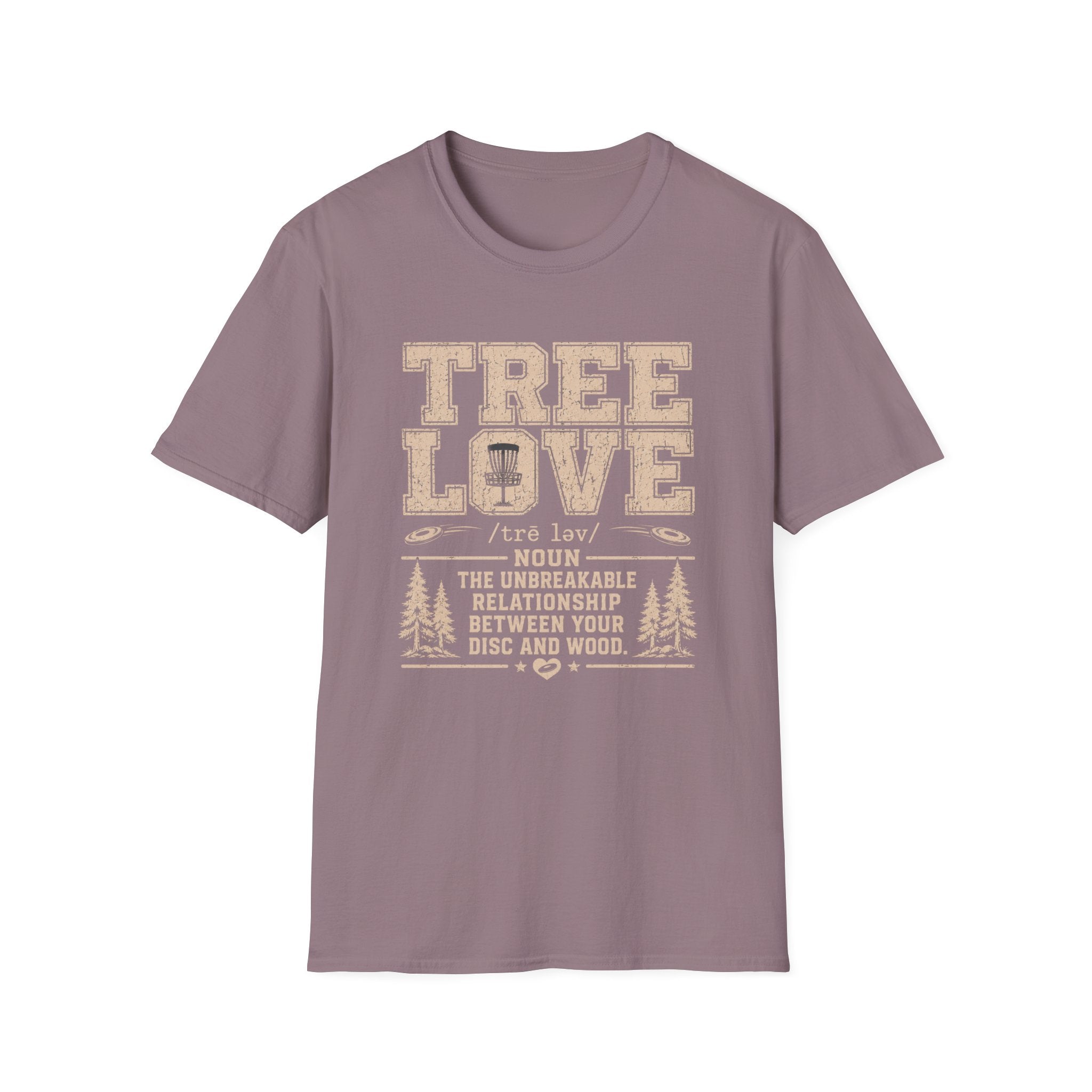 Tree Love Vintage Disc Golf T-Shirt