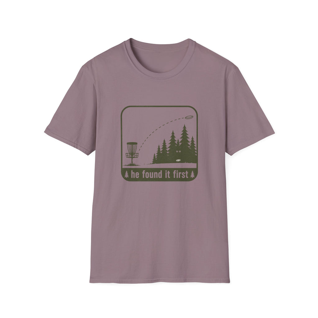 He Found It First Disc Golf T-Shirt
