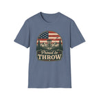 Proud to Throw Vintage Disc Golf T-Shirt