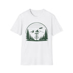 Landscape Basket Vintage Disc Golf T-Shirt
