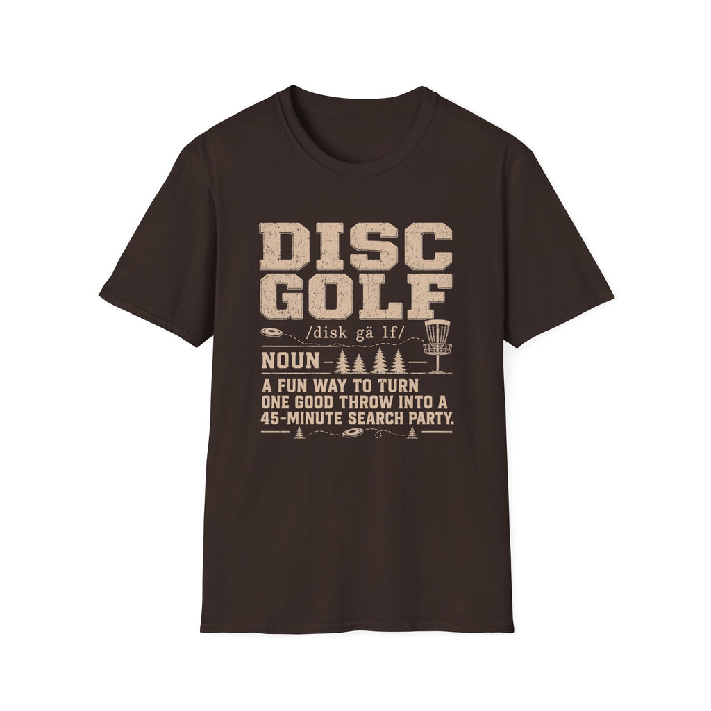 Disc Golf Definition Vintage Disc Golf T-Shirt