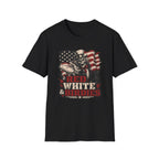 Red White and Birdies Vintage Disc Golf T-Shirt