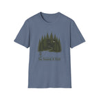 He Found It First Vintage Disc Golf T-Shirt