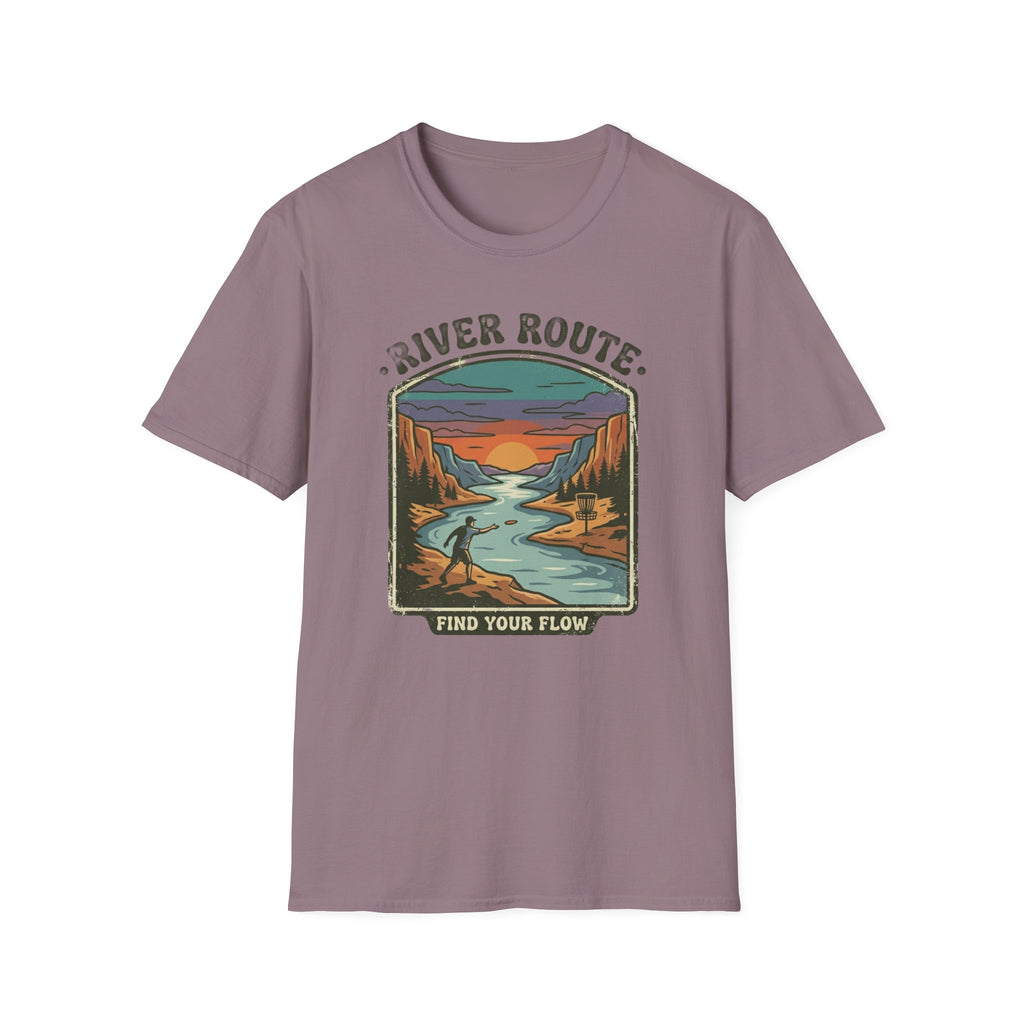 River Route Vintage Disc Golf T-Shirt