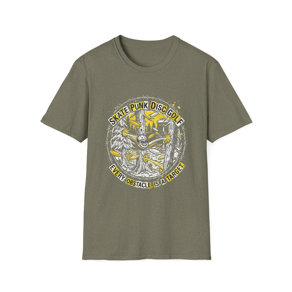 Skate Punk Disc Golf Vintage Disc Golf T-Shirt