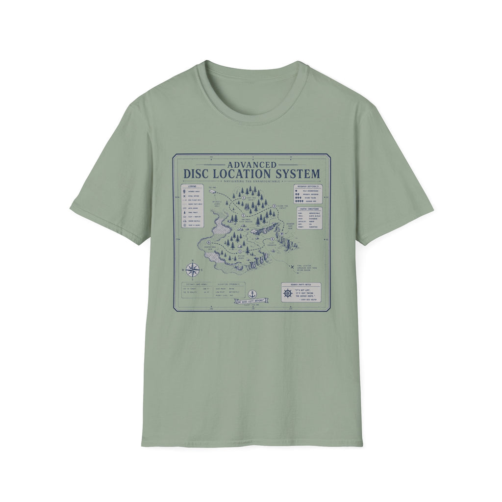 Disc Location System Vintage Disc Golf T-Shirt