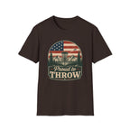 Proud to Throw Vintage Disc Golf T-Shirt