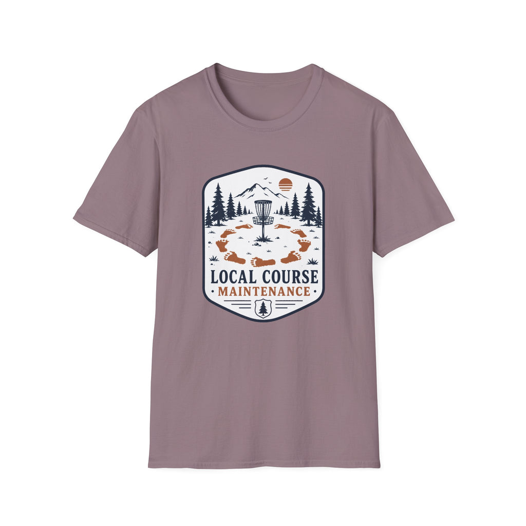 Local Course Maintenance Vintage Disc Golf T-Shirt