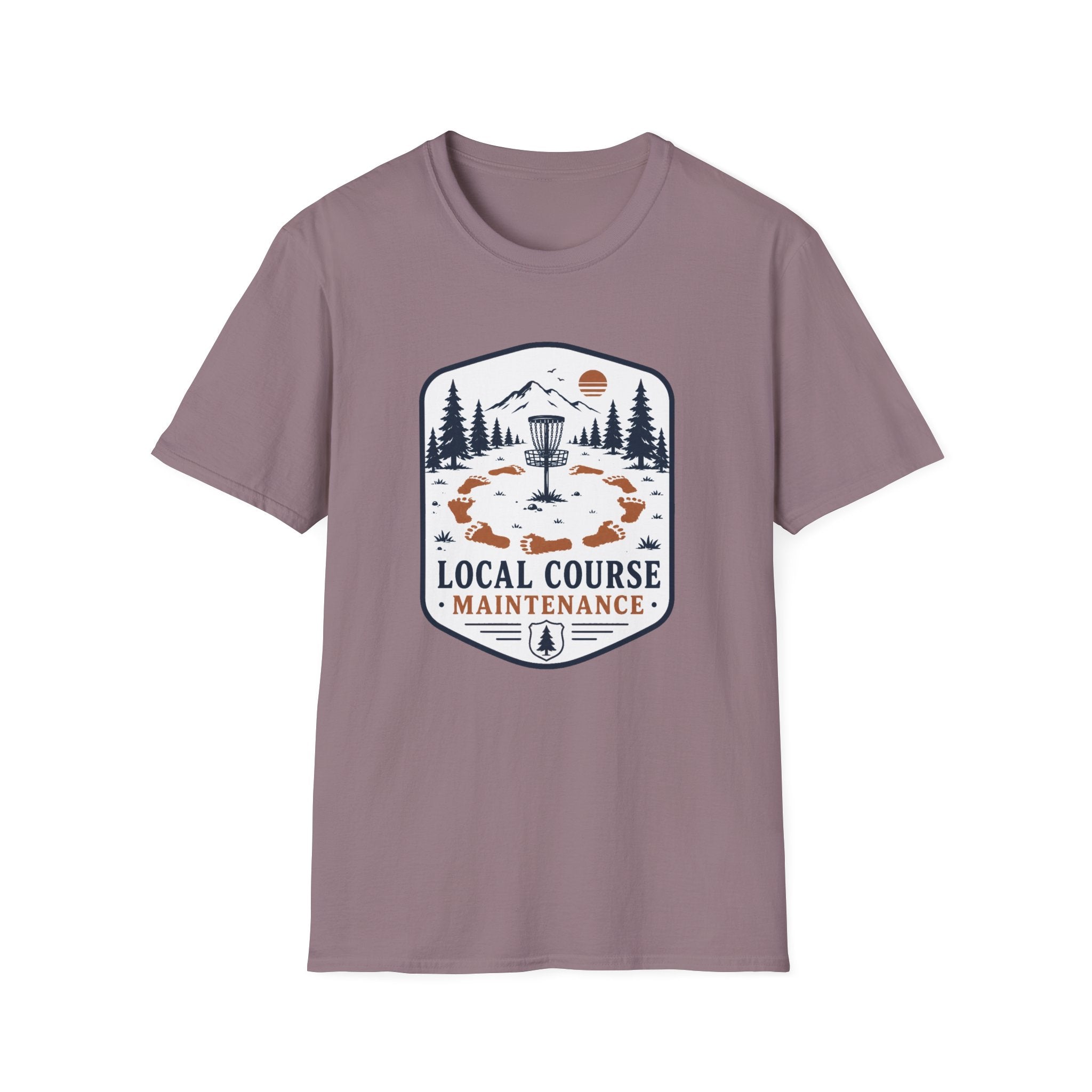 Local Course Maintenance Vintage Disc Golf T-Shirt
