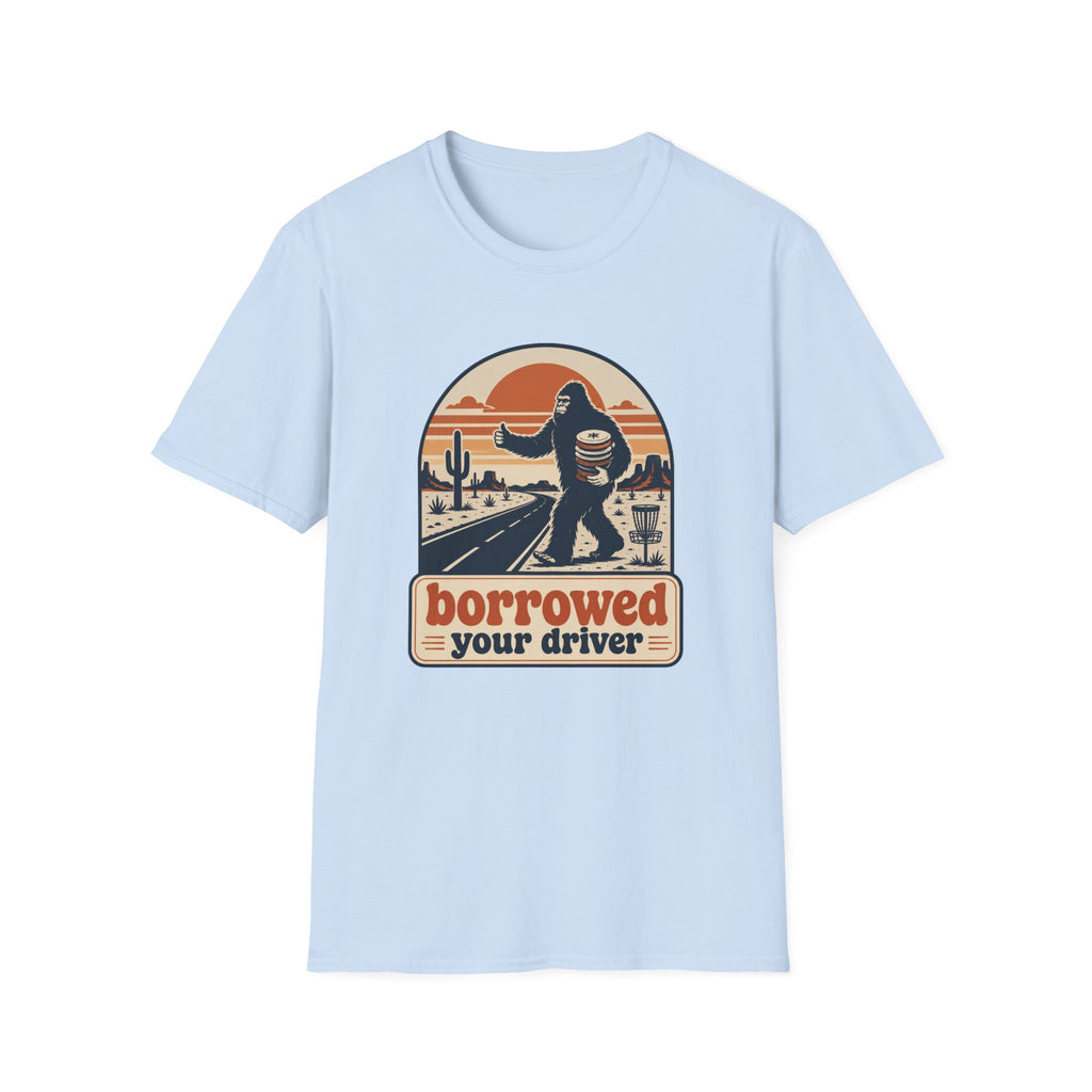 Borrowed Your Driver Vintage Disc Golf T-Shirt