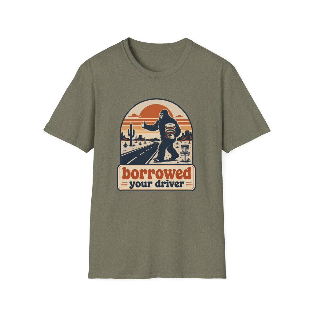 Borrowed Your Driver Vintage Disc Golf T-Shirt