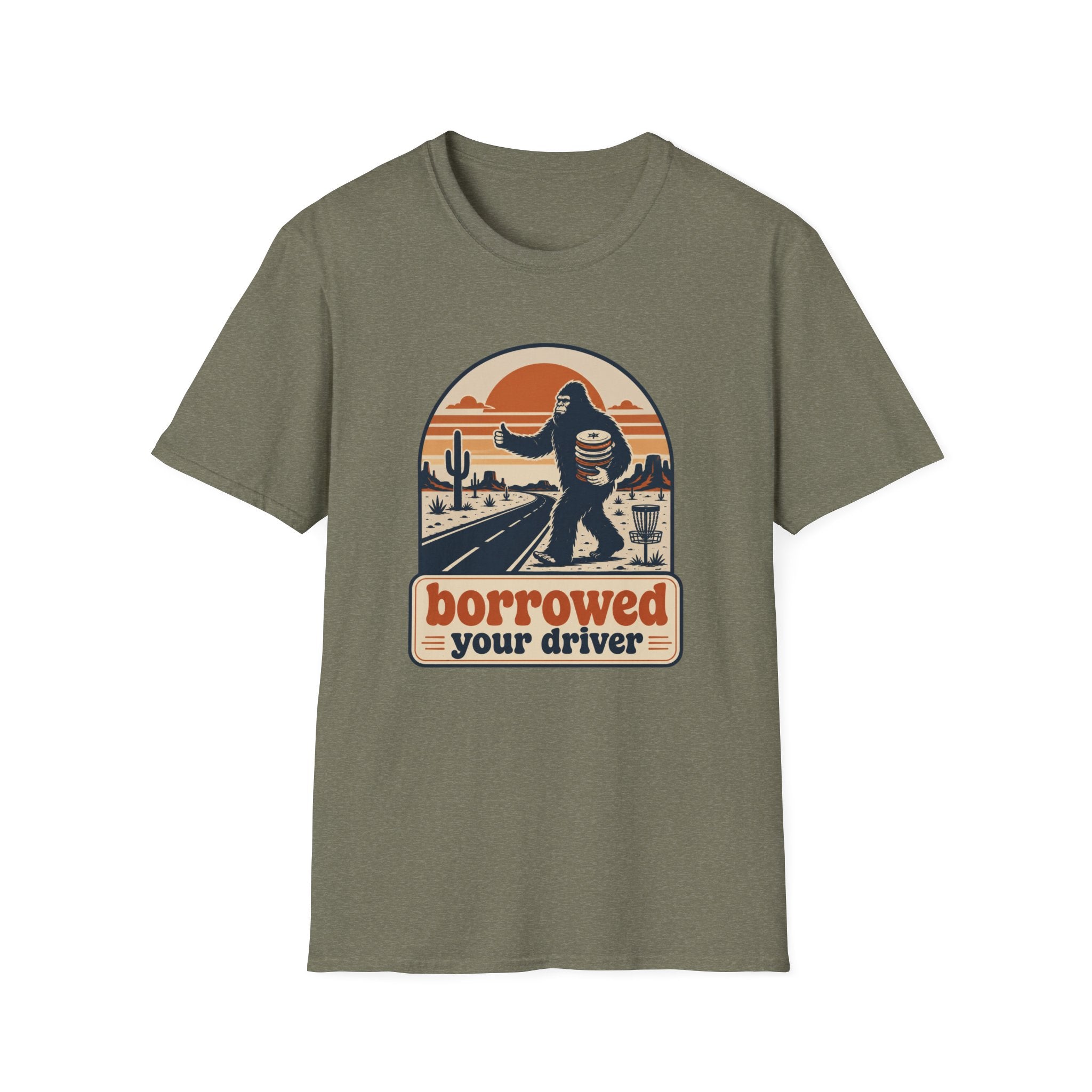 Borrowed Your Driver Vintage Disc Golf T-Shirt