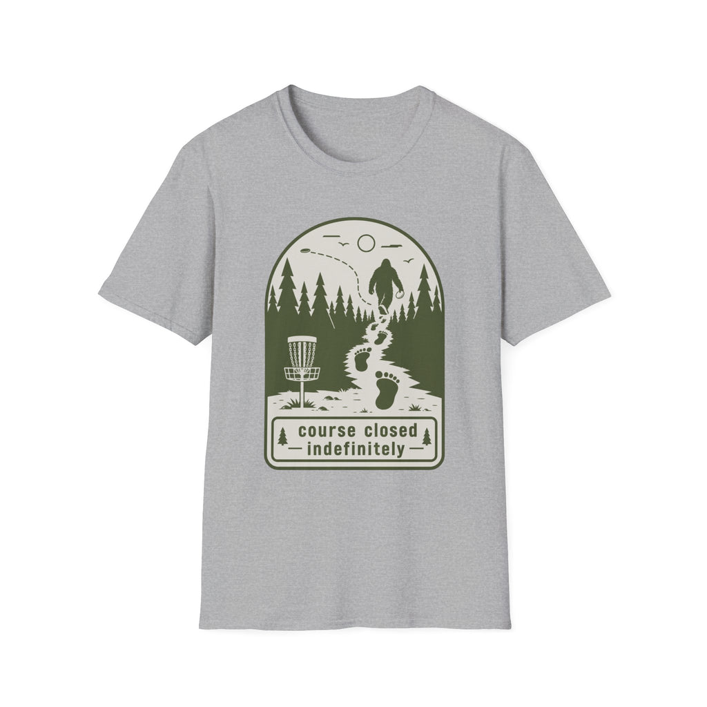 Course Closed Indefinitely Vintage Disc Golf T-Shirt