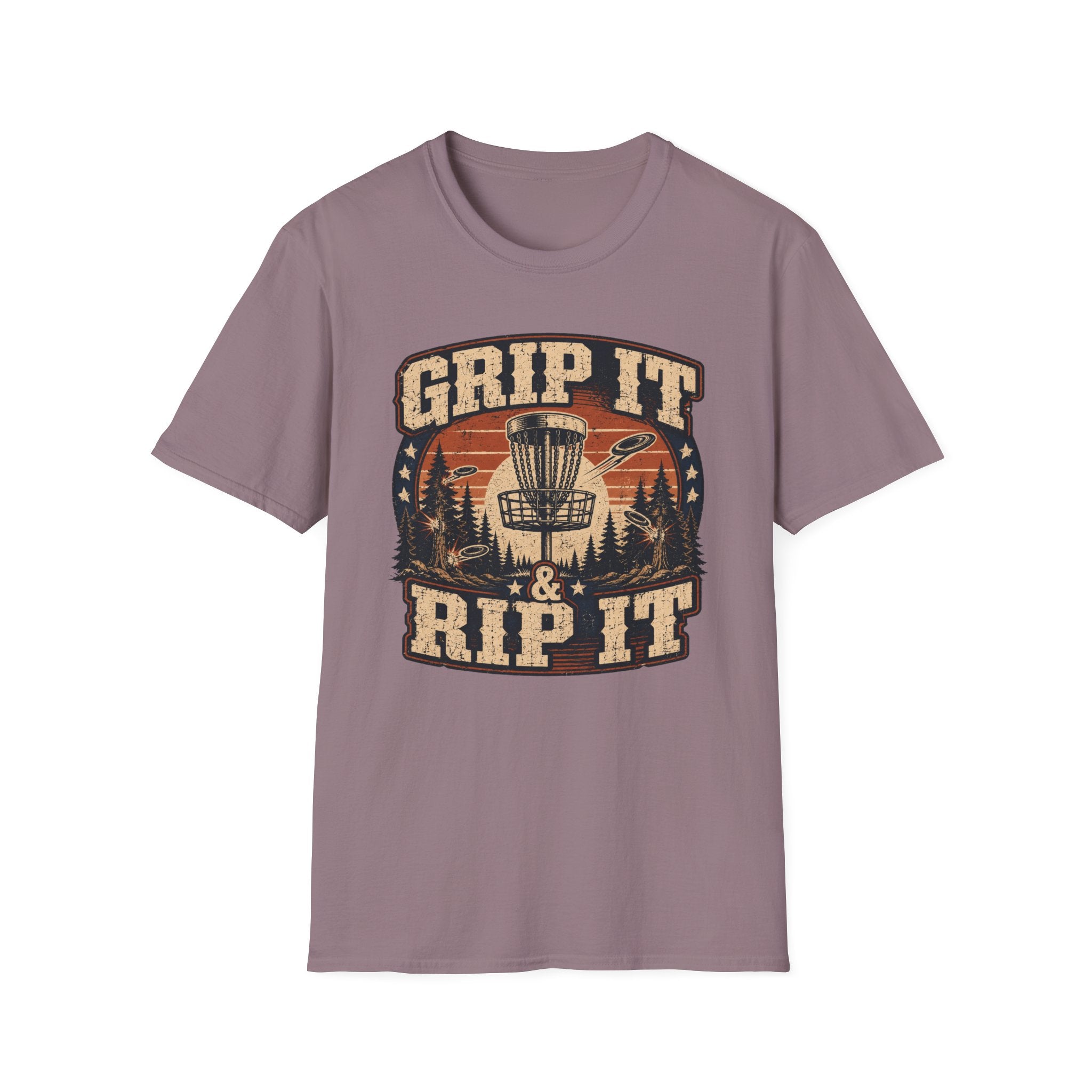 Grip It and Rip It Vintage Disc Golf T-Shirt