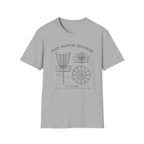 Chain Trapping Mechanism Patent Vintage Disc Golf T-Shirt