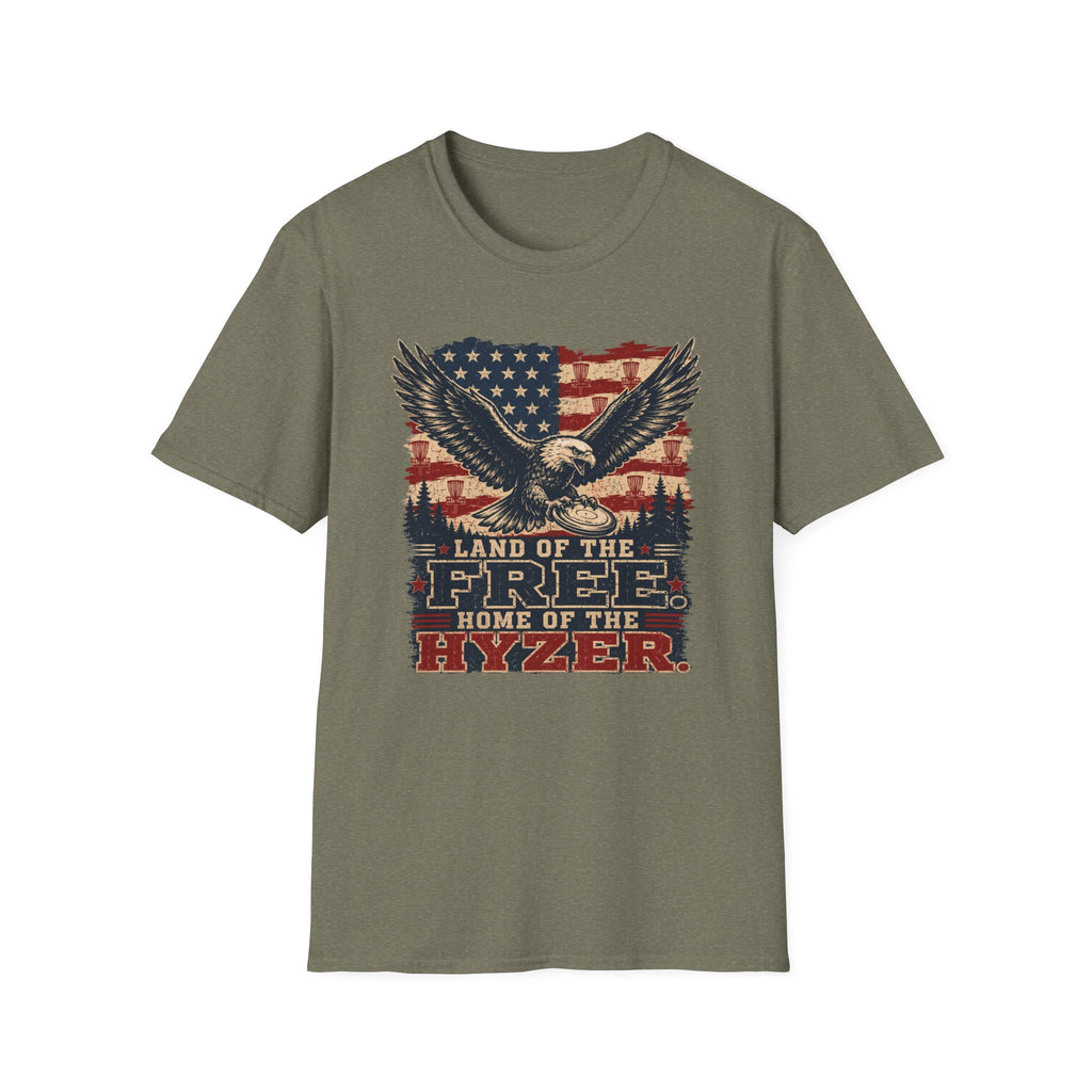 Land of the Free Vintage Disc Golf T-Shirt