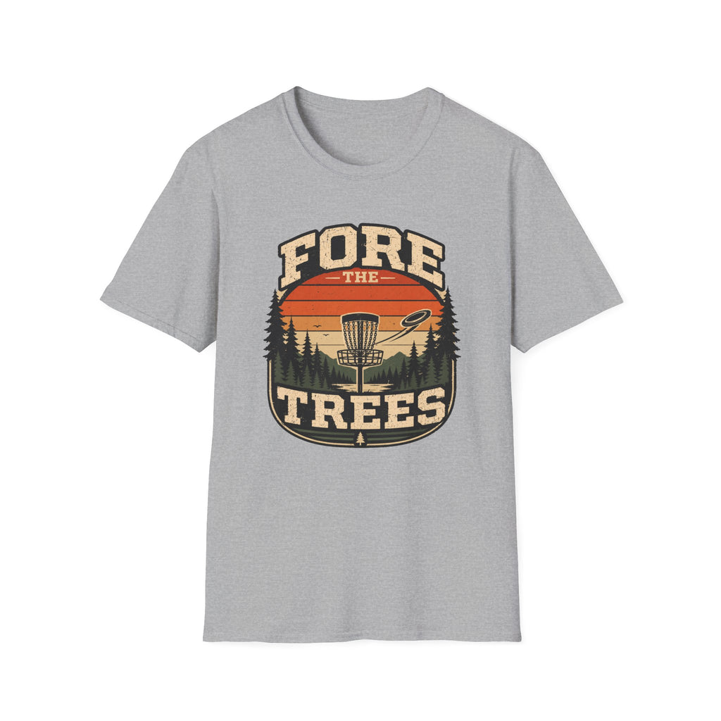 Fore the Trees Vintage Disc Golf T-Shirt