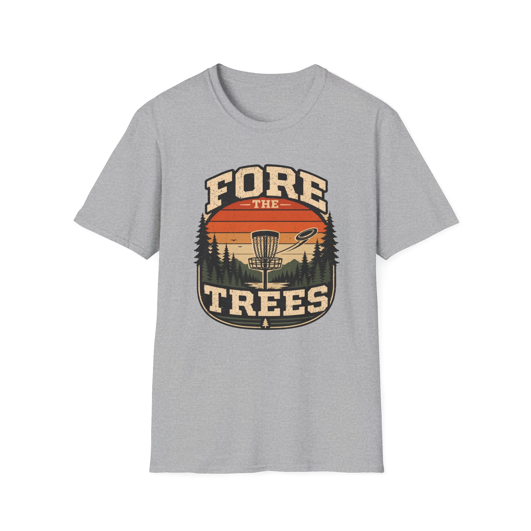 Fore the Trees Vintage Disc Golf T-Shirt