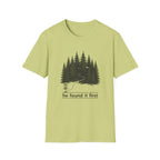 He Found It First Vintage Disc Golf T-Shirt