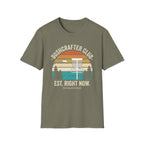 Bushcrafter Club Vintage Disc Golf T-Shirt