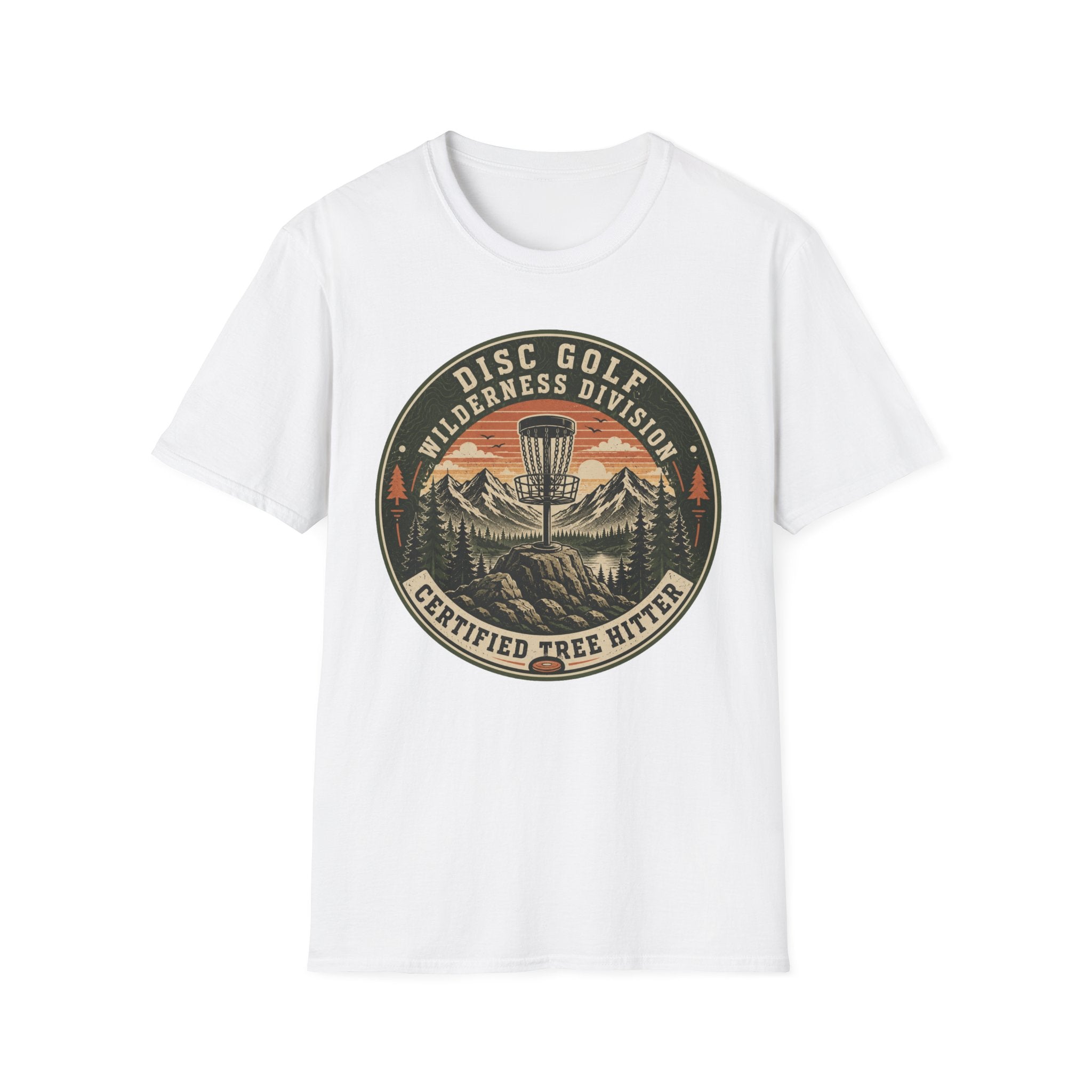 Disc Golf Wilderness Division Vintage Disc Golf T-Shirt