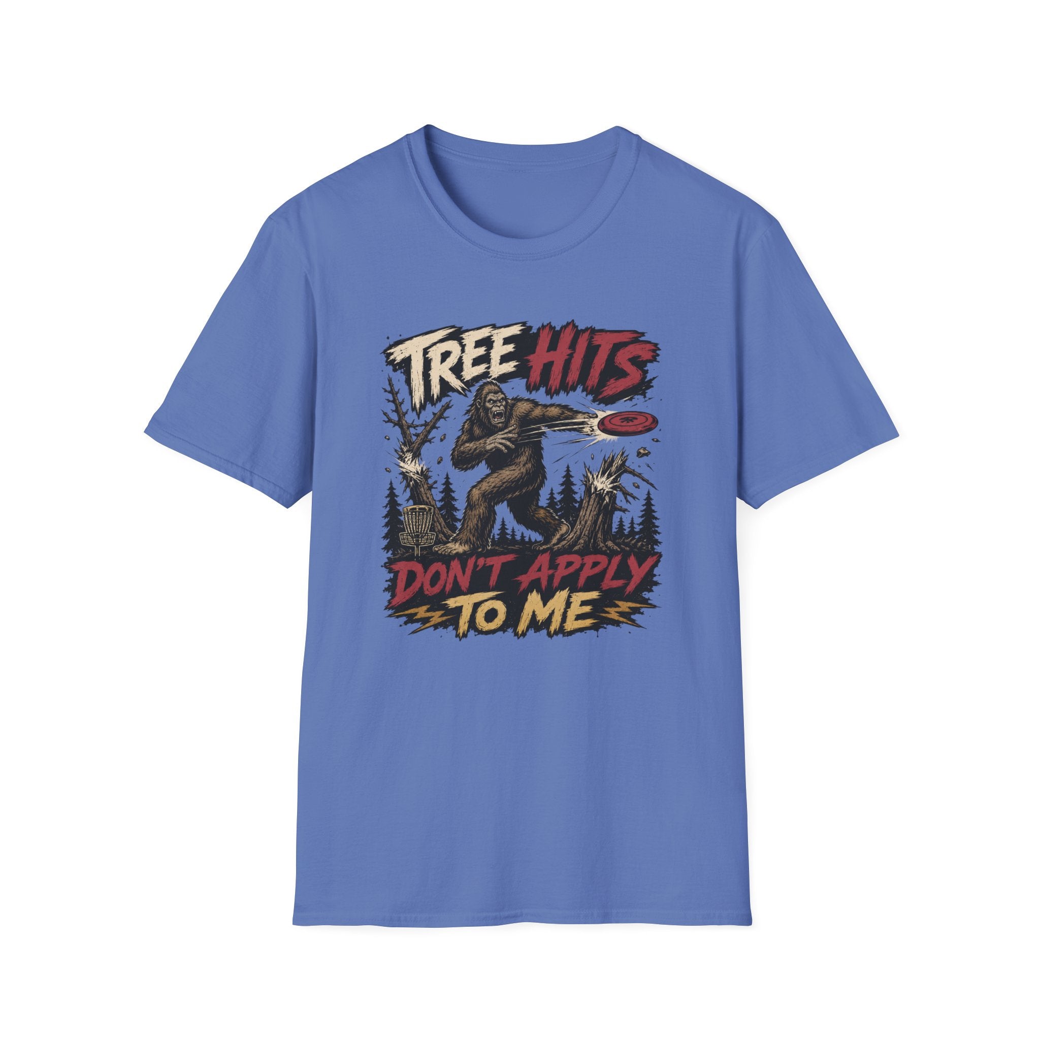 Tree Hits Don't Apply To Me Vintage Disc Golf T-Shirt