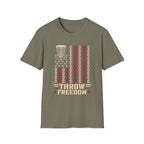 Throw Freedom Vintage Disc Golf T-Shirt