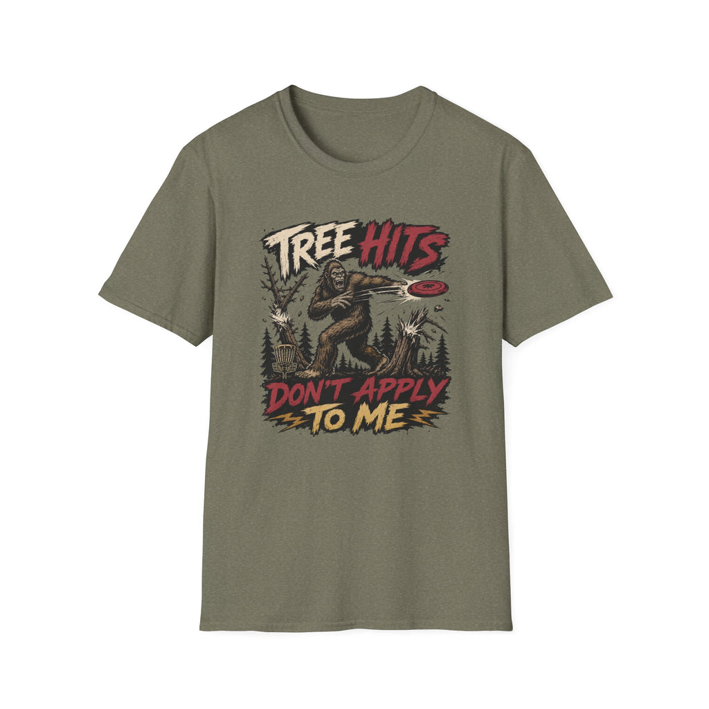 Tree Hits Don't Apply To Me Vintage Disc Golf T-Shirt