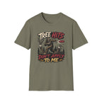 Tree Hits Don't Apply To Me Vintage Disc Golf T-Shirt