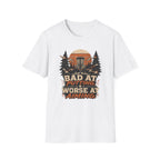 Bad at Putting - Worse at Aiming Vintage Disc Golf T-Shirt