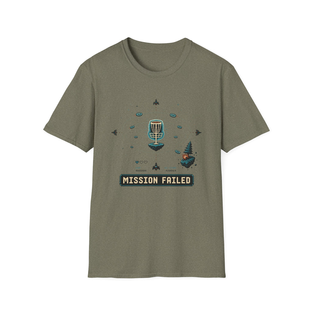 Mission Failed Vintage Disc Golf T-Shirt